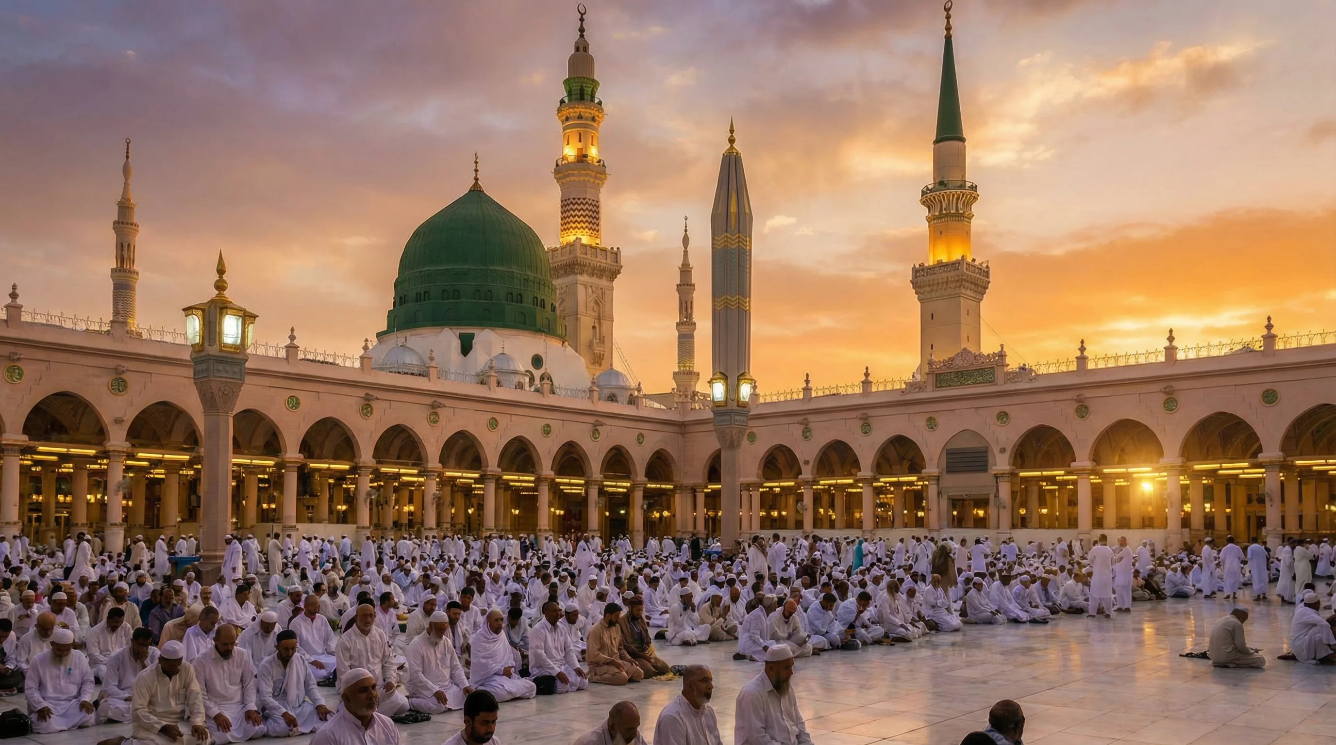Masjid an-Nabawi Médine – Forfait Omra Confort depuis Casablanca